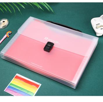 Großhandel B2B Regenbogen Mehrfach Sortiermappen Tasche